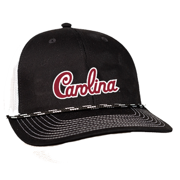 Script Carolina - Rope Cap - Black - 22298